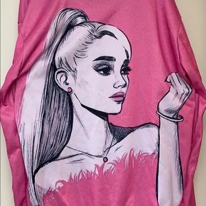 Ariana Grande zip up sweatshirt(dress) from Etsy